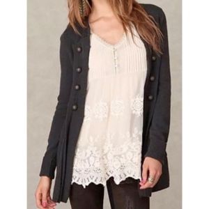 Free People Military Moments Cardigan
